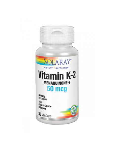 Vitamina K2 (Menaquinone-7). 30 VegCaps