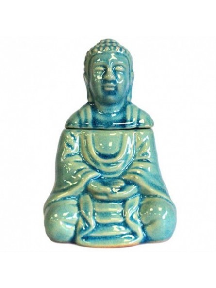 Quemador de aceite Buda sentado